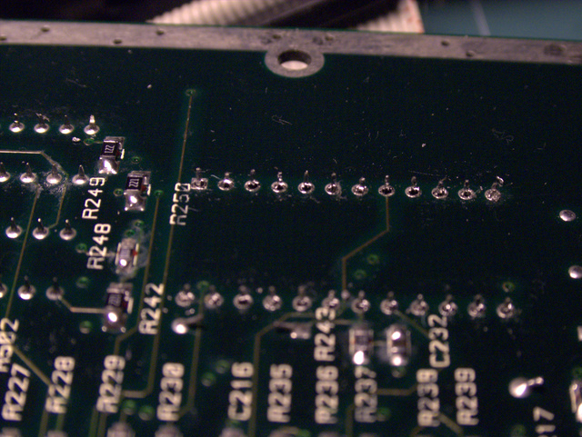 [2] Desolder the old RTC (U64) from the main board