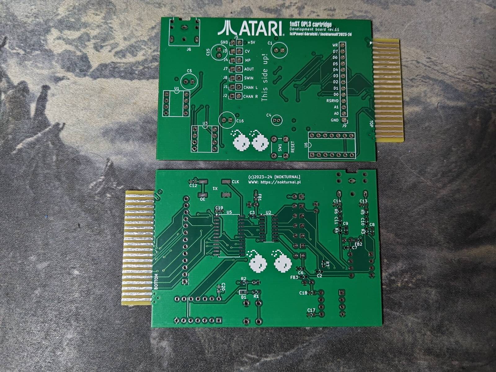 Atari ST OPL3 cartridge prototype